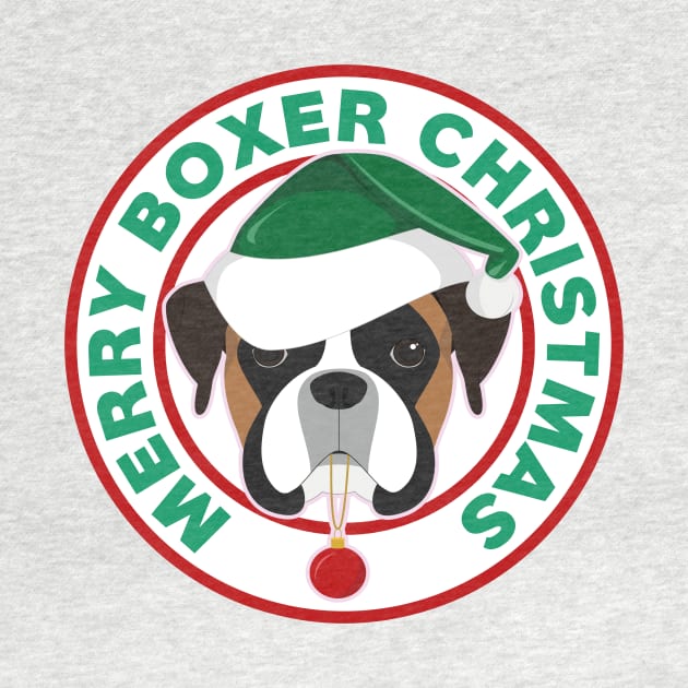 Merry Christmas Boxer by CafePretzel